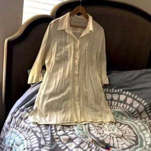 Coldwater Creek button down tunic size extra large